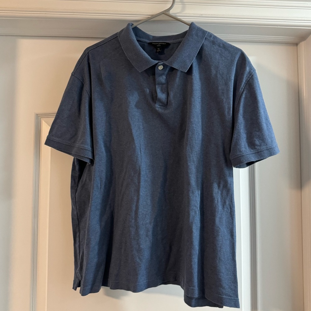 Slim Fit Blue Polo XL Banana Republic - Performance like Material